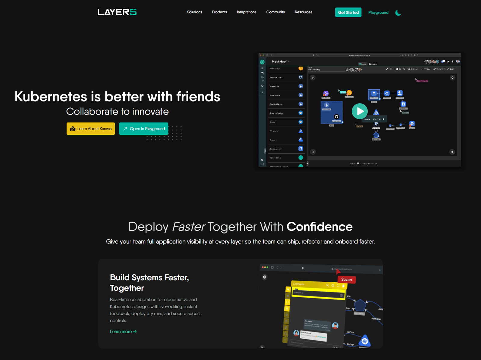 Layer5 Meshery platform website